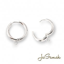 Kruhové náušnice CHIRURGICKÁ OCEĽ 19mm, 2ks (CH1697s)